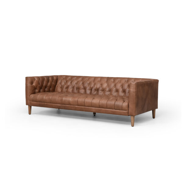 Williams Leather Sofa Natural Washed by Retail Blackbook