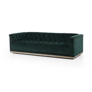 Maxx Sofa Manor In English Green Color