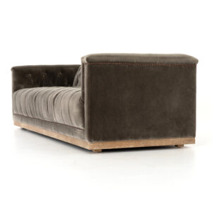 Side View Of Maxx Sofa Sapphire Birch