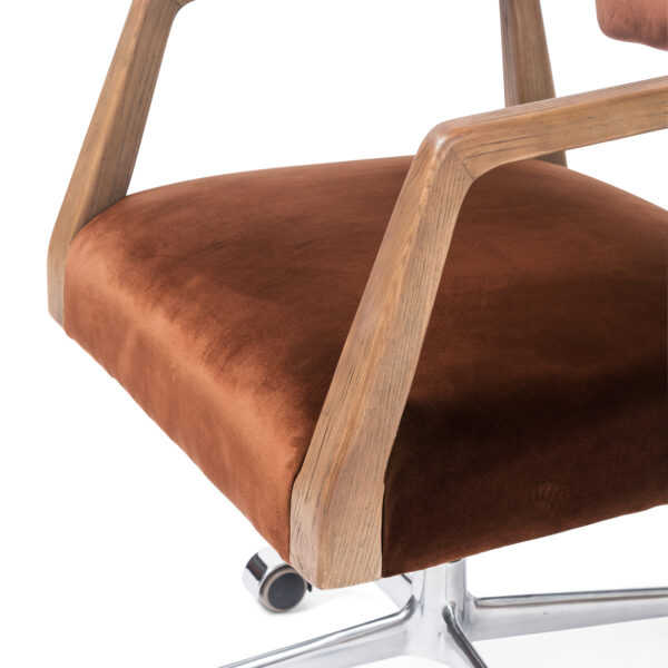 Close view of Tyler Desk Chair Seat