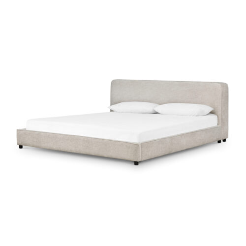 AIDAN BED QUEEN Plushtone Linen