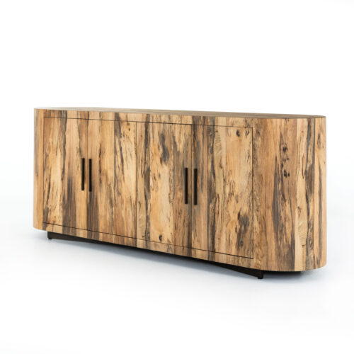 Hudson Sideboard Spalted Primavera Front side view