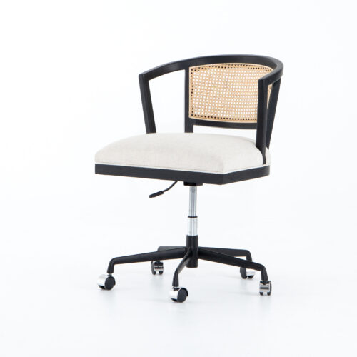 Adara Desk Chair Brushed Ebony