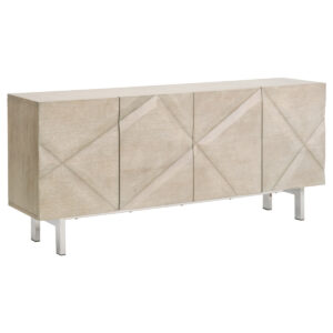 Alina Shagreen Media Sideboard Natural Gray