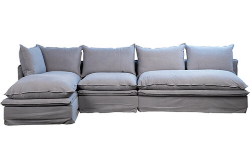 Gisborne Sofa with Blue Grey Finish